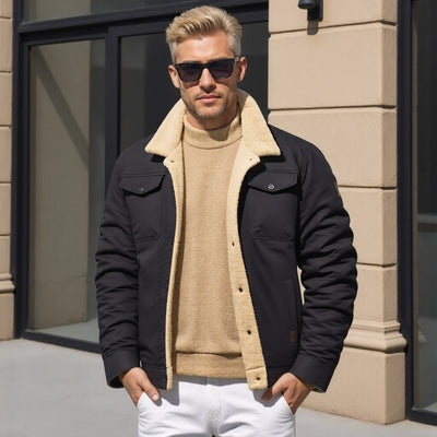 Brian | Warm Lined Outdoor Casual Jacket For Men