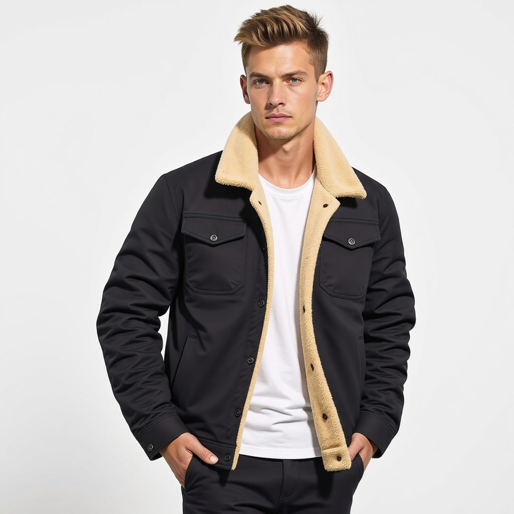 Brian | Warm Lined Outdoor Casual Jacket For Men