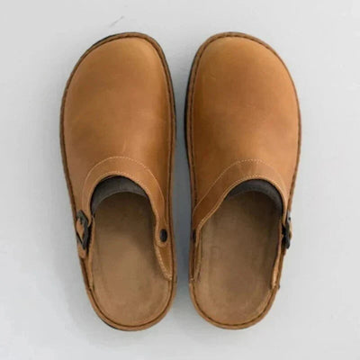Arthur | Stylish Men’s Leather Slipper Clogs