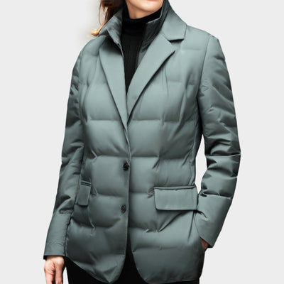 Chloe | Women’s Structured Puffer Style Winter Jacket