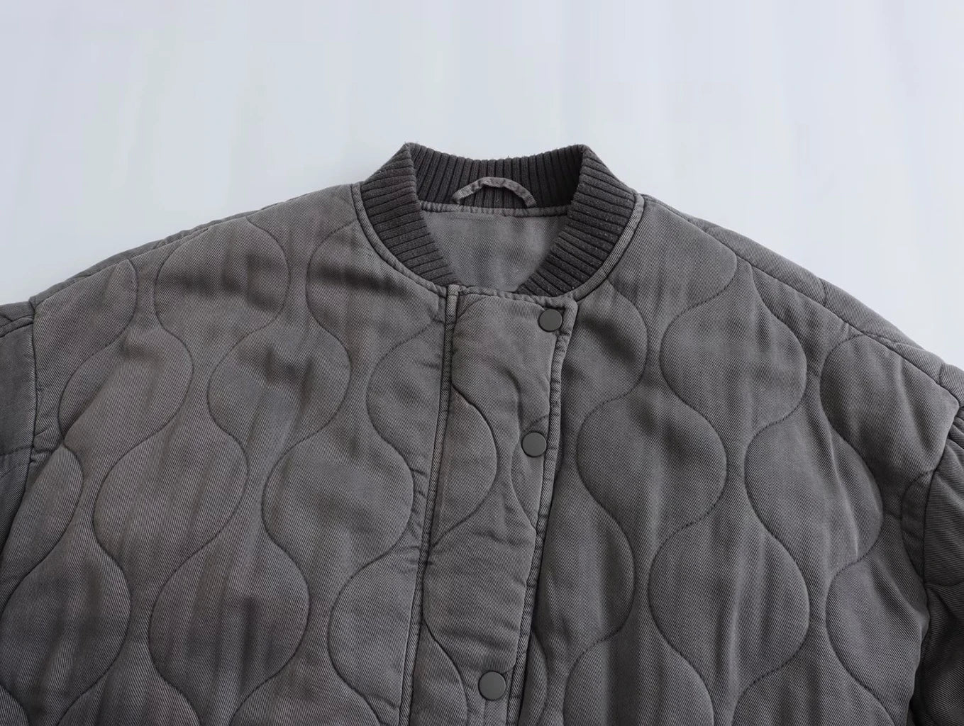 Ella | Women’s Oversized Quilted Casual Bomber Jacket
