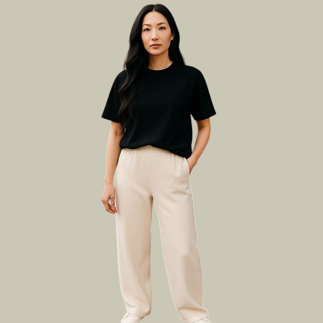 Jasmine | Women’s Elegant High Waist Classic Wool Trousers
