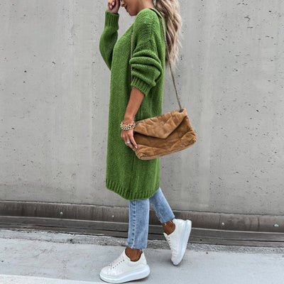 Lauren | Women’s Relaxed Fit Long Open Front Cardigan