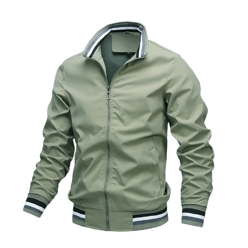 Brian | Casual Zipper Lightweight Bomber Jacket For Men