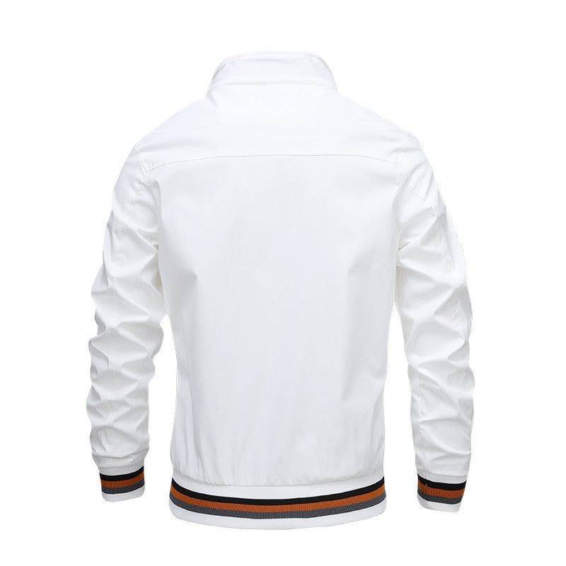 Brian | Casual Zipper Lightweight Bomber Jacket For Men