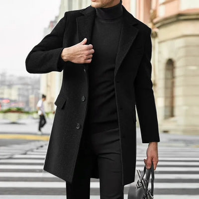 Oliver | Men’s Elegant Office Style Winter Coat