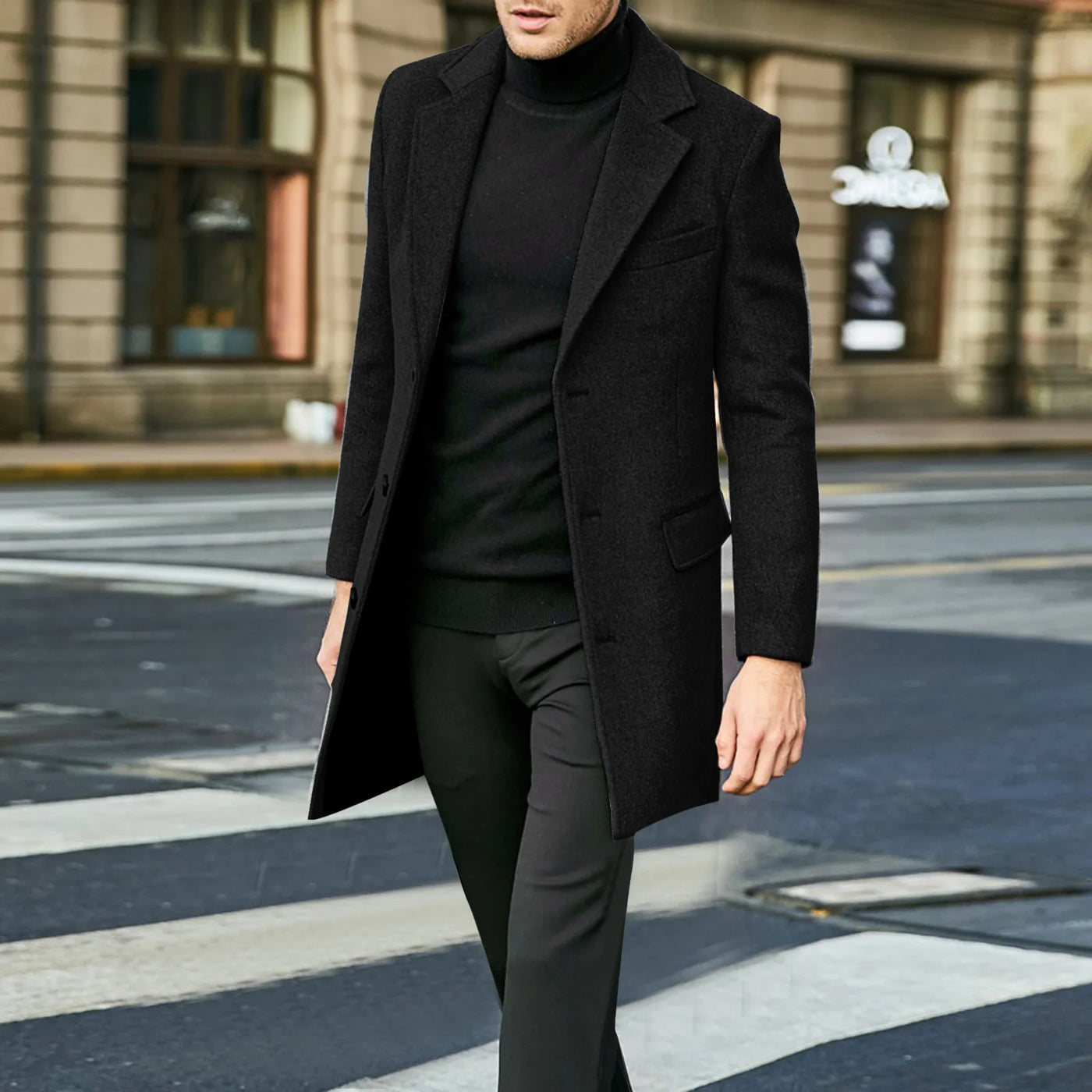 Oliver | Men’s Elegant Office Style Winter Coat