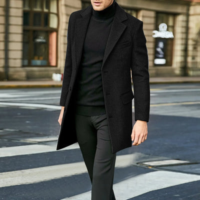 Oliver | Men’s Elegant Office Style Winter Coat