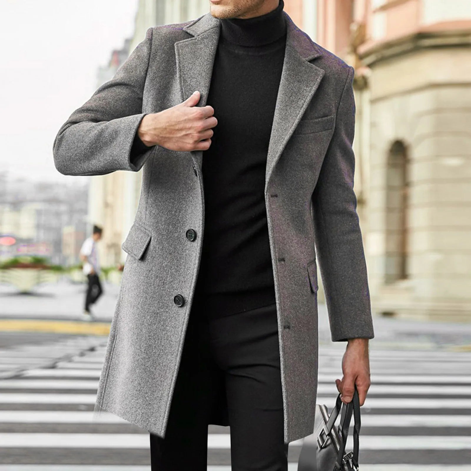 Oliver | Men’s Elegant Office Style Winter Coat