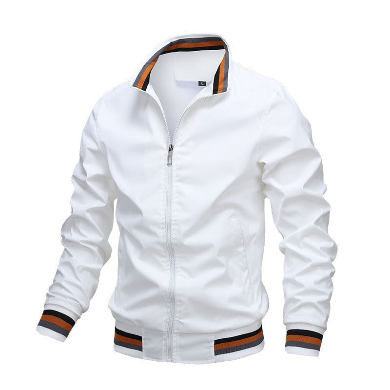 Brian | Casual Zipper Lightweight Bomber Jacket For Men