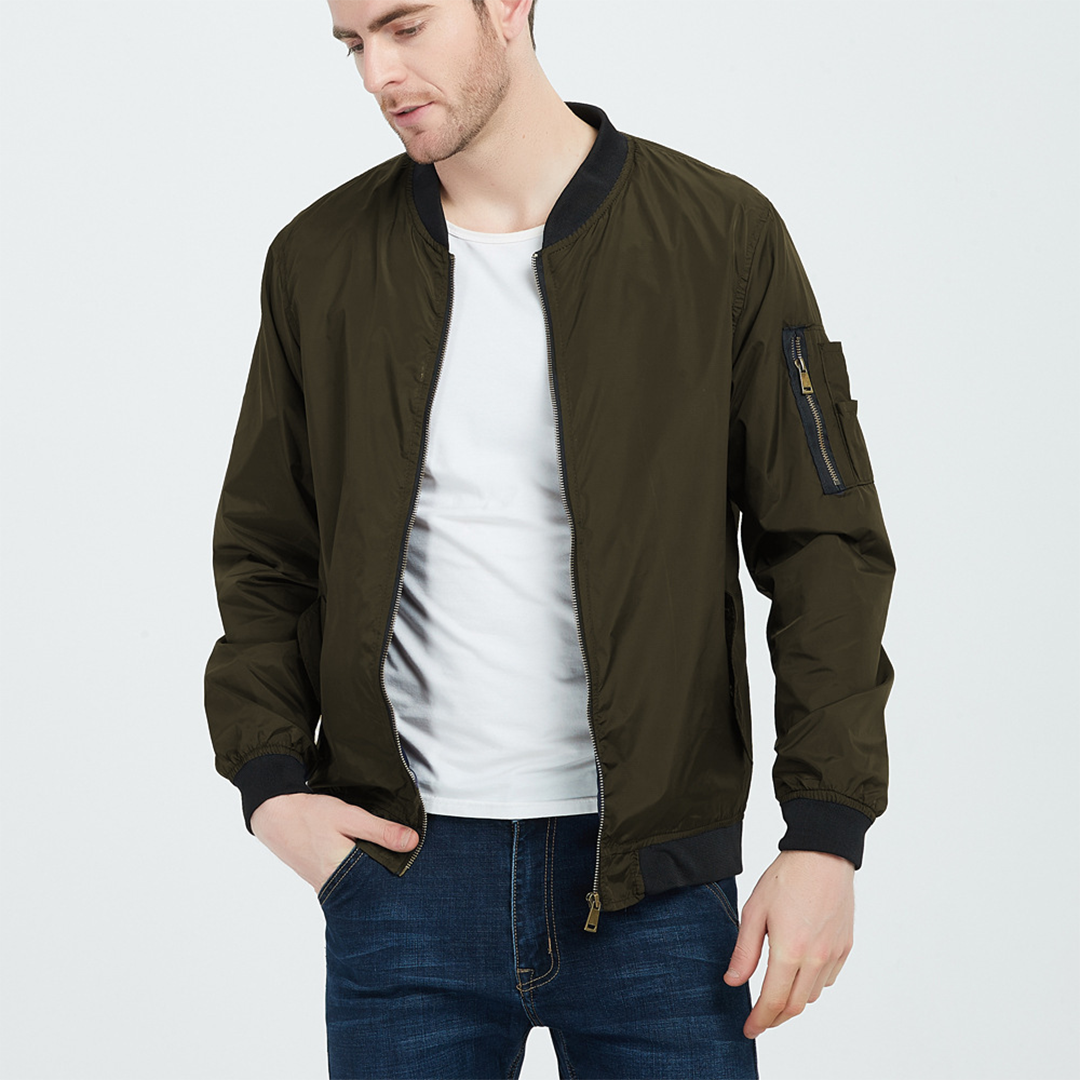 Brian | Men's Classic Bomber Jacket