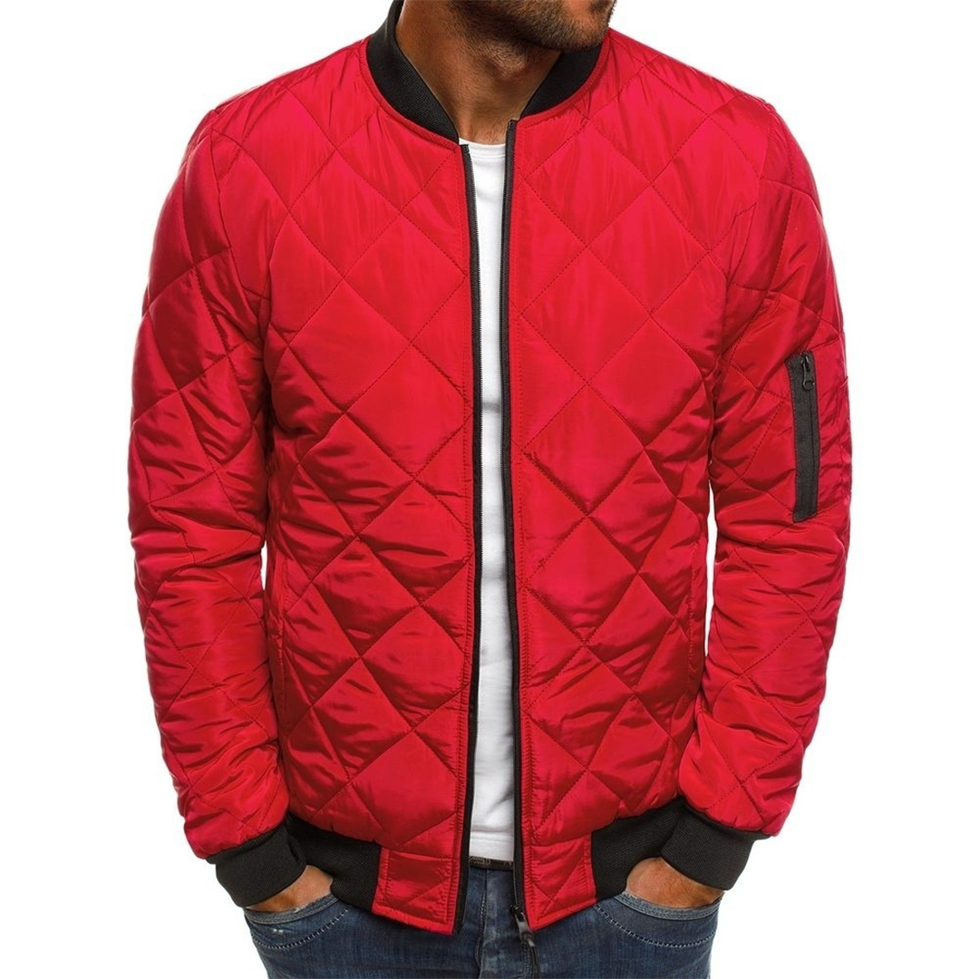 Victor | Streetwear Inspired Quilted Jacket For Men