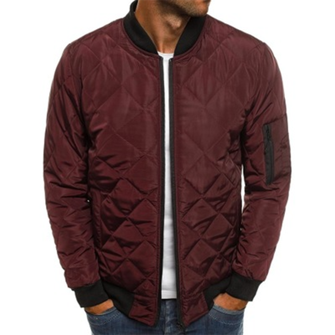Victor | Streetwear Inspired Quilted Jacket For Men