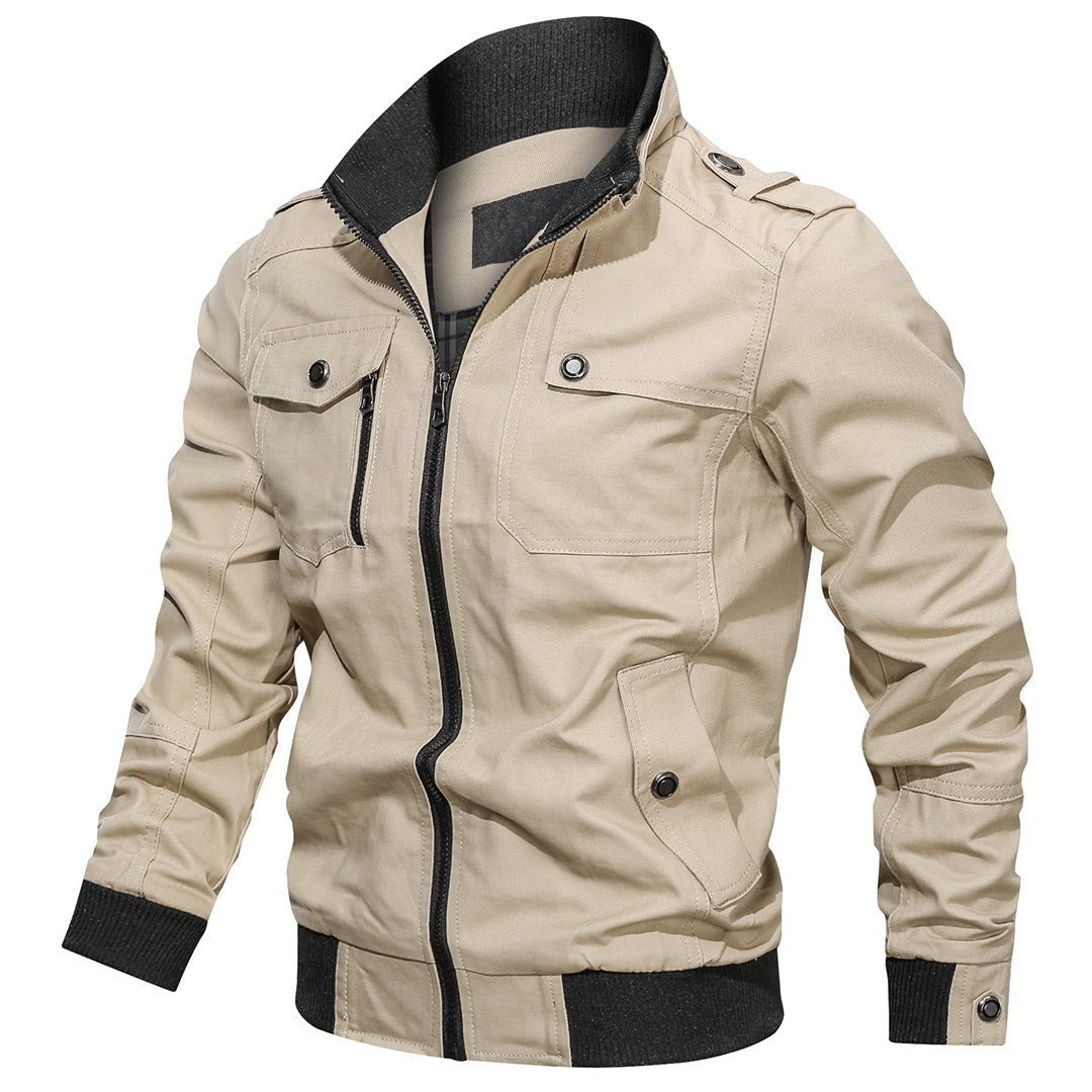 Christian | Multi Pocket Bomber Jacket For Men