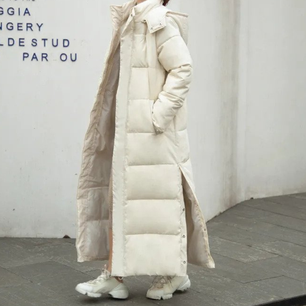 Fiona | Women’s Long Quilted Warm Winter Coat