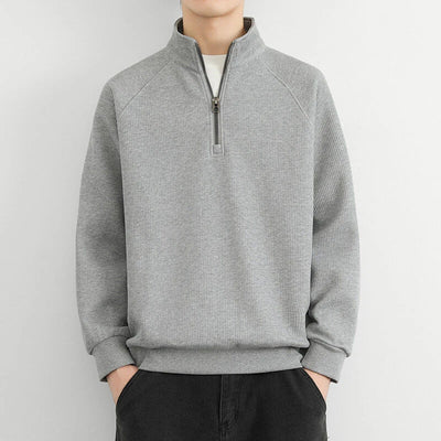 Jonathan | Men’s Winter Warm Casual Quarter Zip Sweater