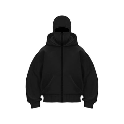 Joseph | Men’s Winter Full Zip Face Cover Hoodie Jacket