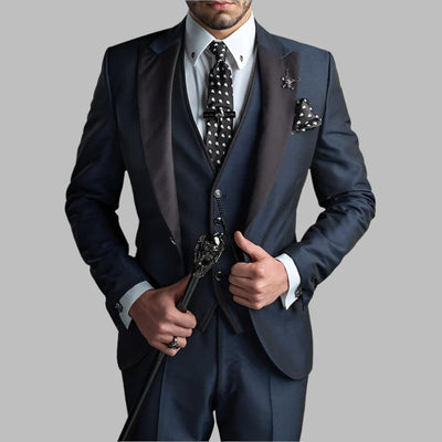 Donald | Men Luxury Three Piece Wedding Suit Set