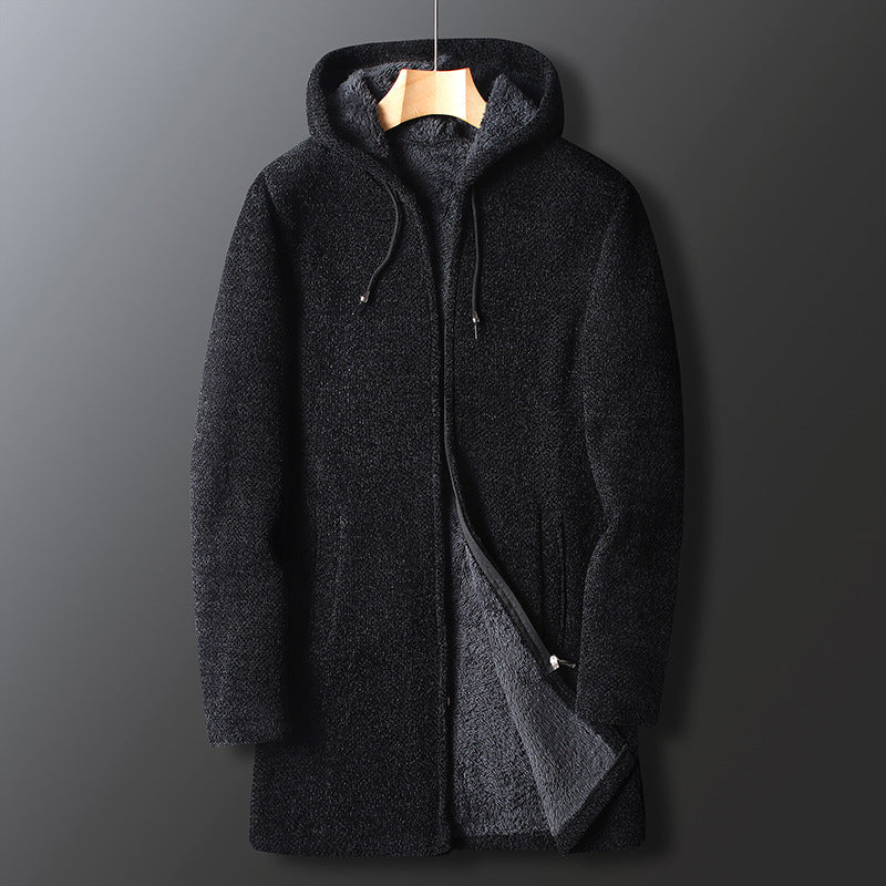 John | Men's Trendy Full-Length Hooded Coat