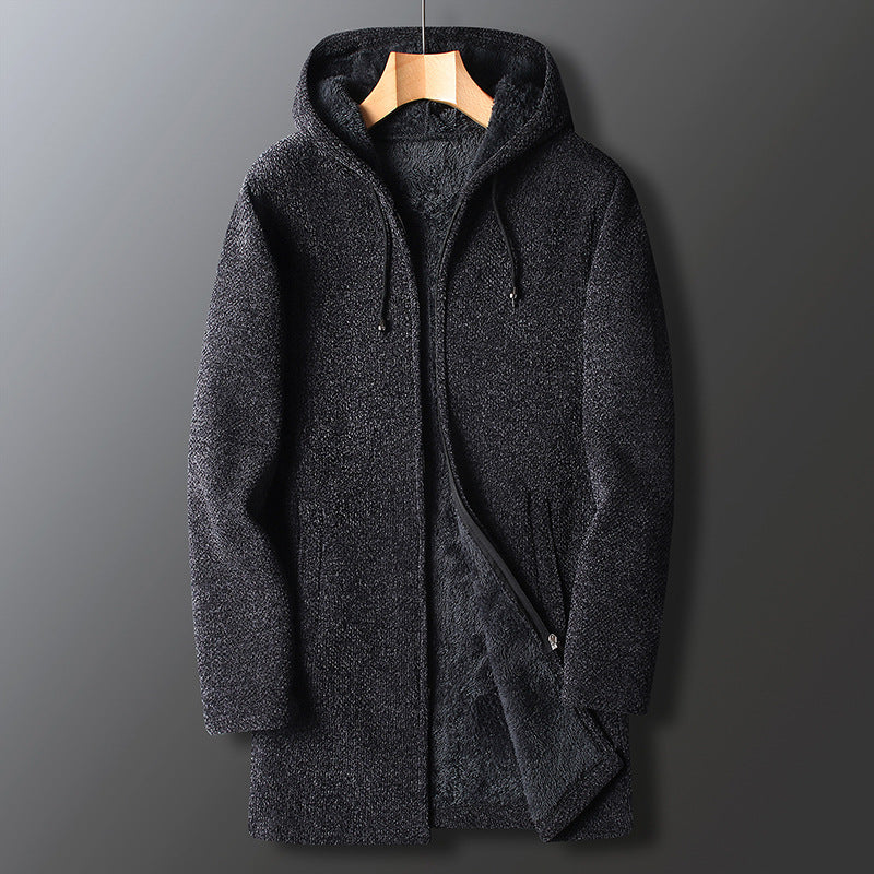 John | Men's Trendy Full-Length Hooded Coat