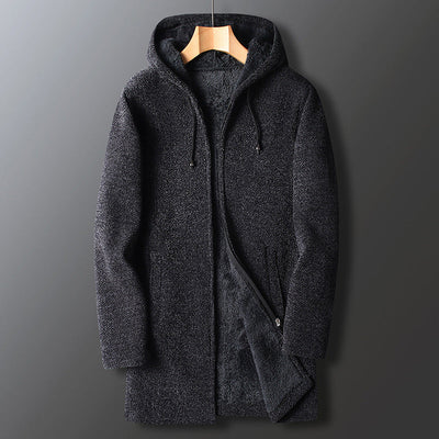 John | Men's Trendy Full-Length Hooded Coat