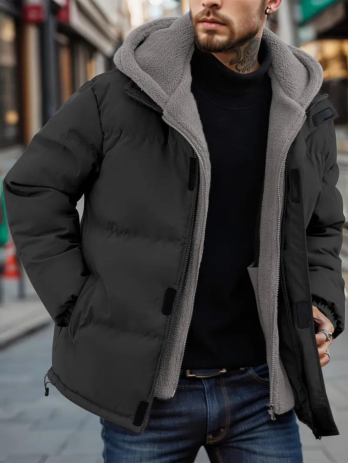James | Men’s Hooded Warm Street Style Jacket