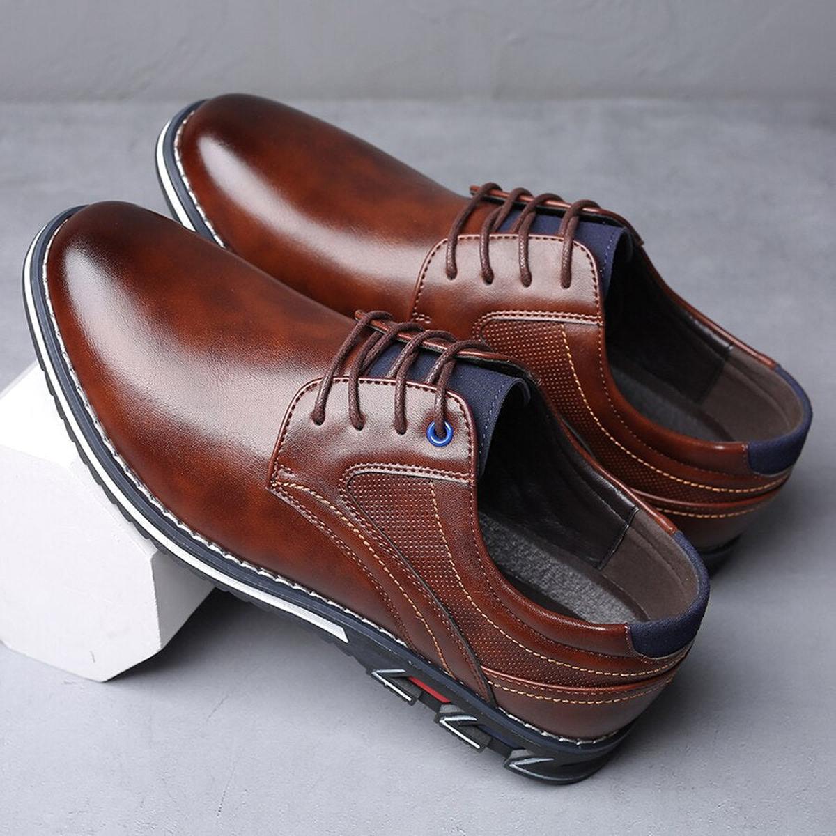 Charlie | Men Lace Up Anti Slip Walking Shoes