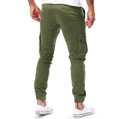 Adrian | Men’s Casual Cargo Trousers with Pockets