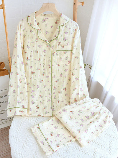 Hazel | Women’s Long Sleeve Floral Pajama Set