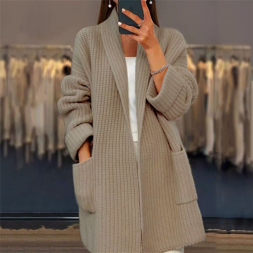 Julia | Women’s Oversized Winter Relaxed Fit Cardigan