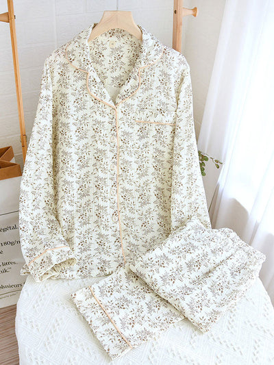 Hazel | Women’s Long Sleeve Floral Pajama Set