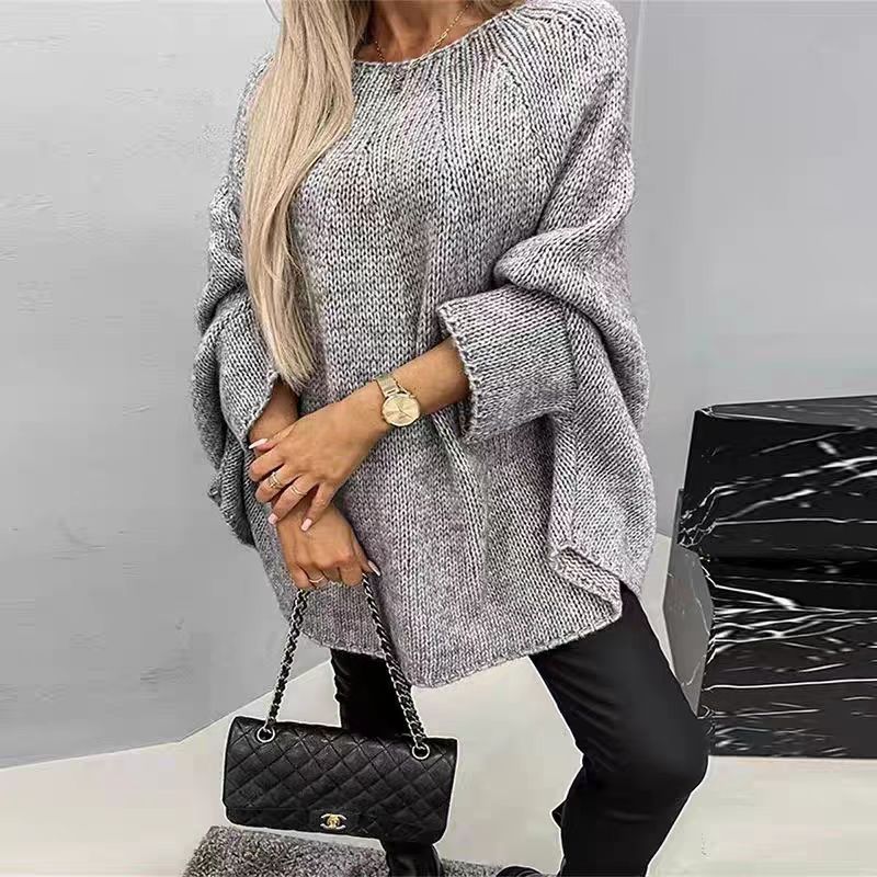Ashley | Women’s Winter Loose-Fit Knitted Sweater