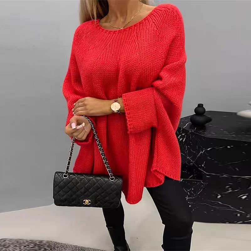 Ashley | Women’s Winter Loose-Fit Knitted Sweater