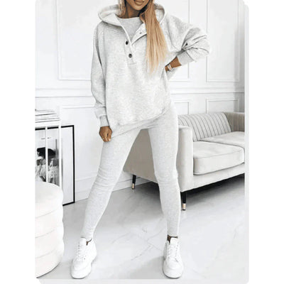 Olivia | Women’s Trendy Three Piece Lounge Winter Set