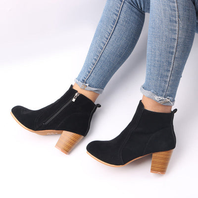 Lily | Women’s Casual High Heel Ankle Boots