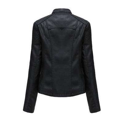 Jasmine | Women’s Trendy Zipper Front Jacket