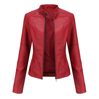 Ella | Women’s Elegant Slim-fit Biker Jacket