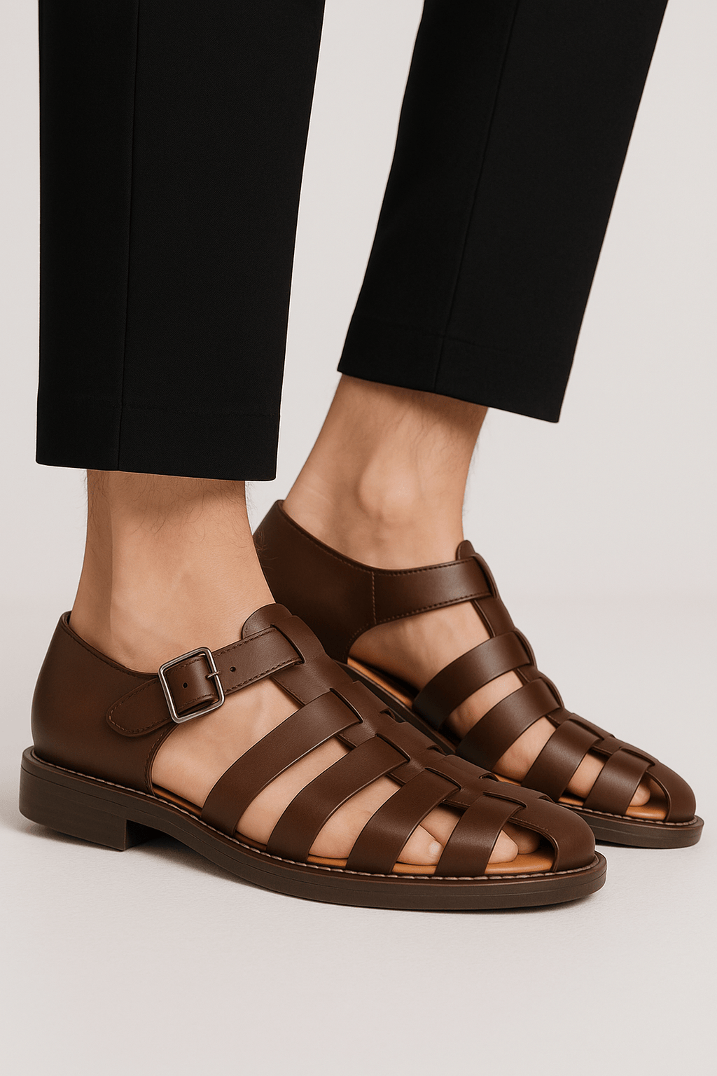 Clark | Men Closed Toe Buckle Strap Casual Sandals
