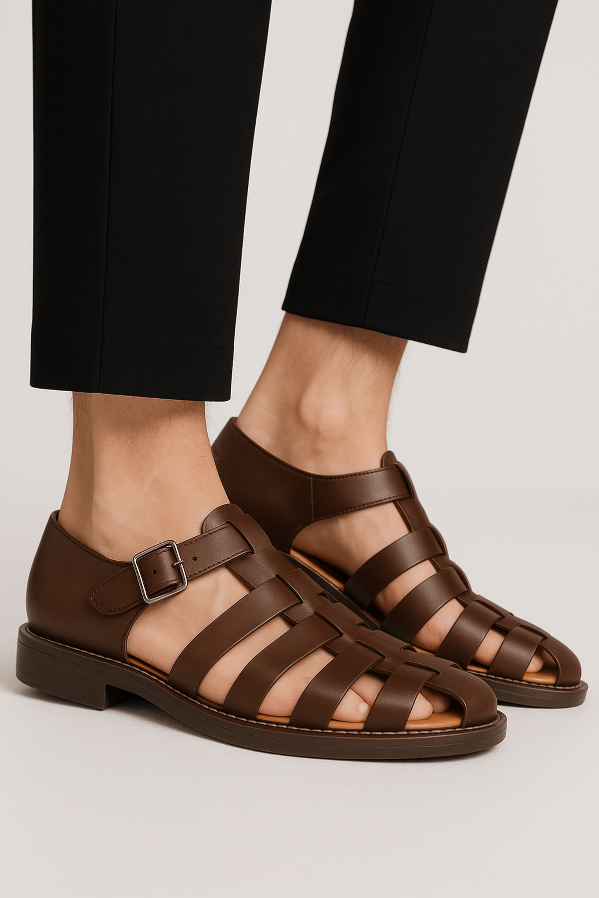 Clark | Men Closed Toe Buckle Strap Casual Sandals