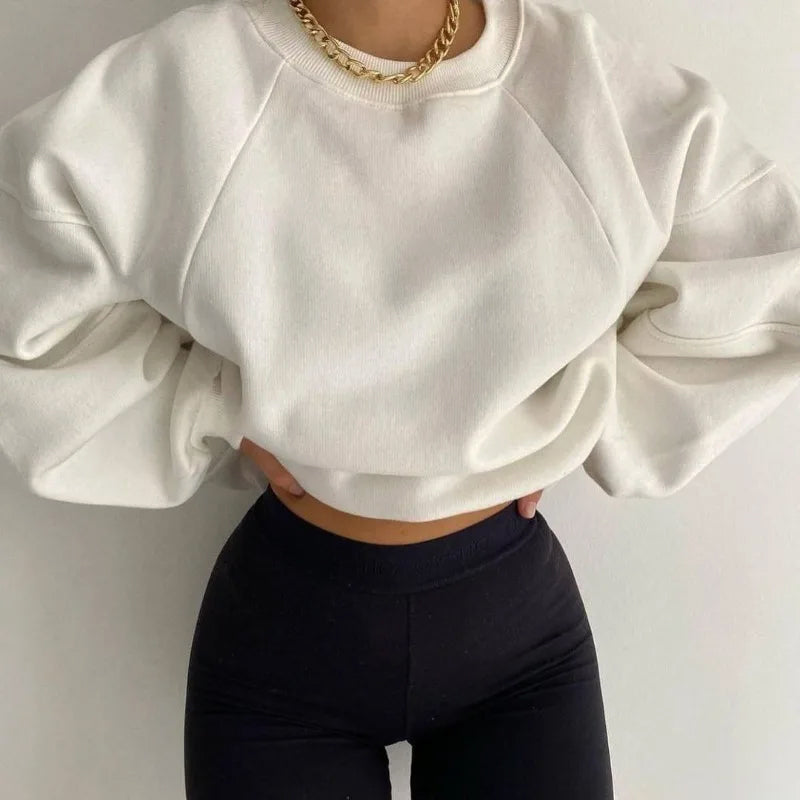 Alana | Women’s Winter Oversized Pullover Sweatshirt