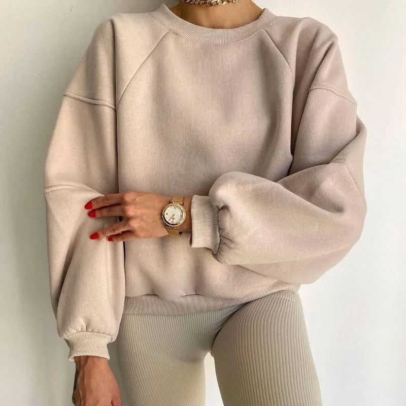 Alana | Women’s Winter Oversized Pullover Sweatshirt