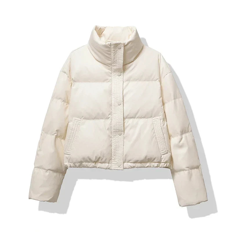 Julia | Cropped Women's Puffer Jacket