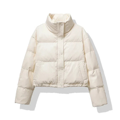 Julia | Cropped Women's Puffer Jacket