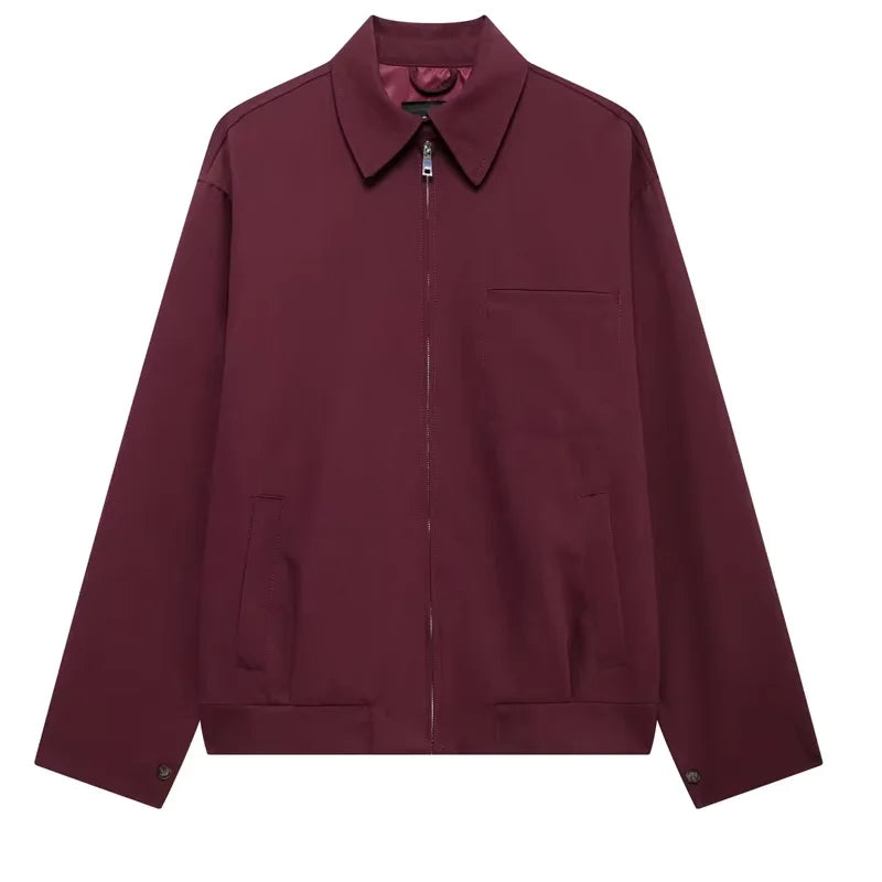 Donna | Women’s  Minimalist Smart Casual Bomber Jacket
