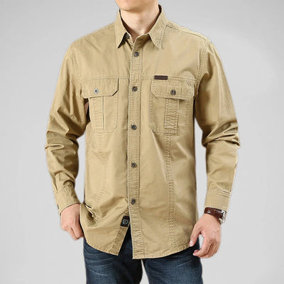 Gavin | Men’s Utility Work Shirt with Pockets