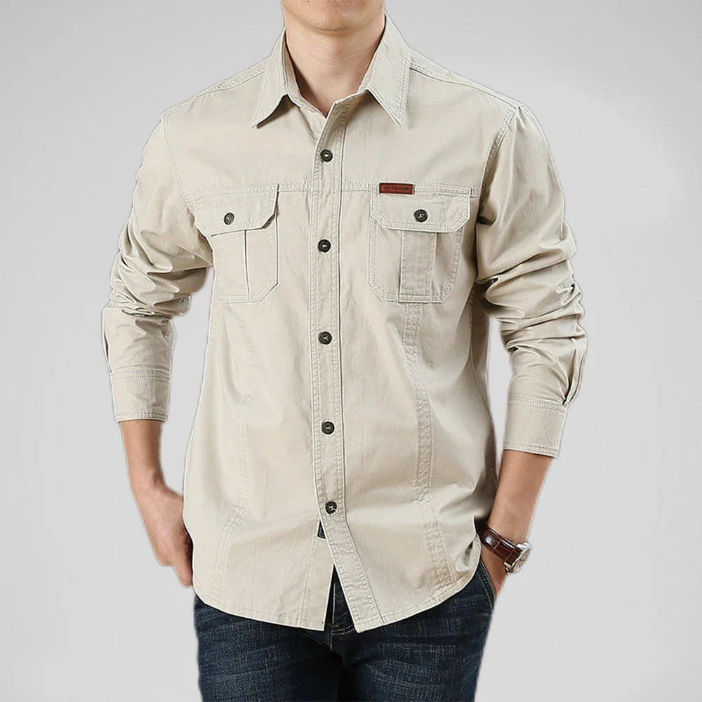 Gavin | Men’s Utility Work Shirt with Pockets
