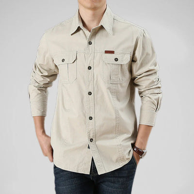 Gavin | Men’s Utility Work Shirt with Pockets