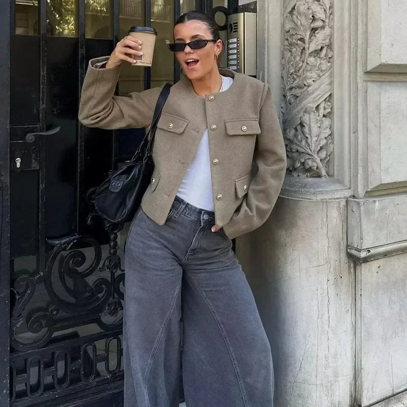 Gabriella | Women's Cropped Blazer Jacket