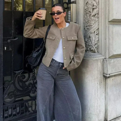 Gabriella | Women's Cropped Blazer Jacket