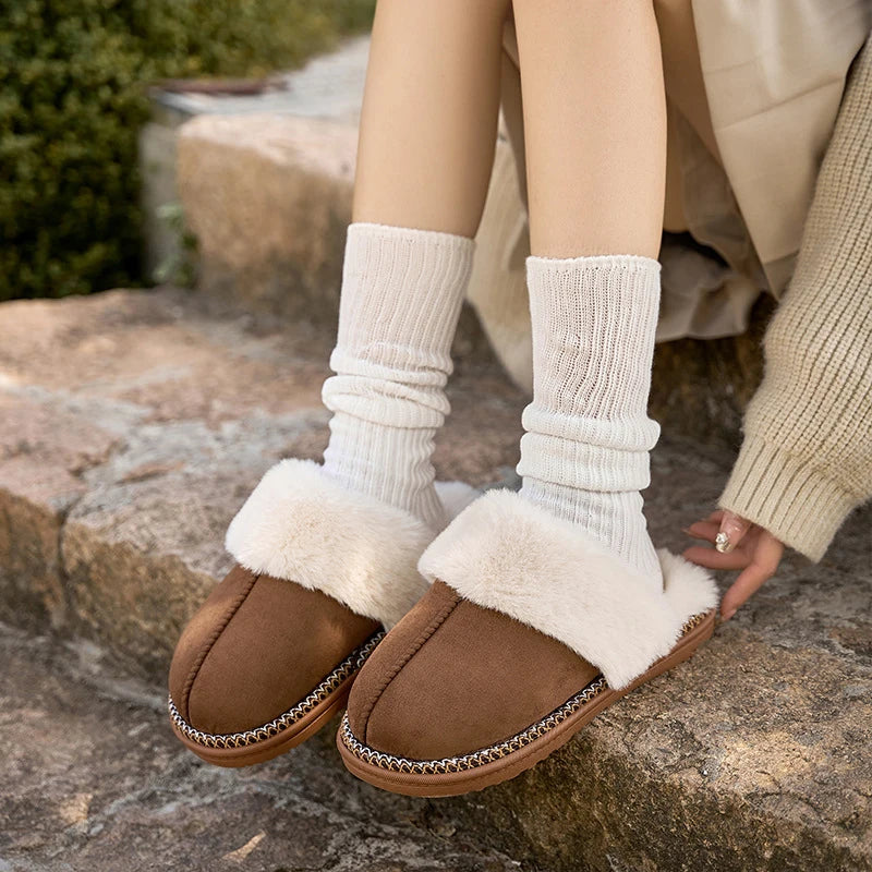 Alyssa | Women Cozy Winter Fuzzy Slippers
